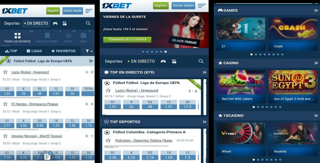 Taruhan Olahraga di Aplikasi 1Xbet